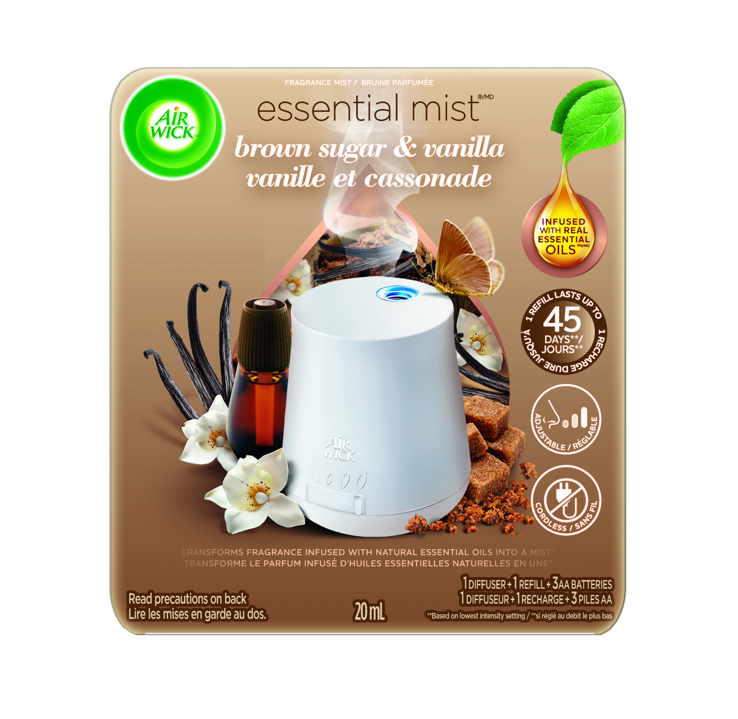 Air Wick® Essential Mist - Brown Sugar & Vanilla (Canada)